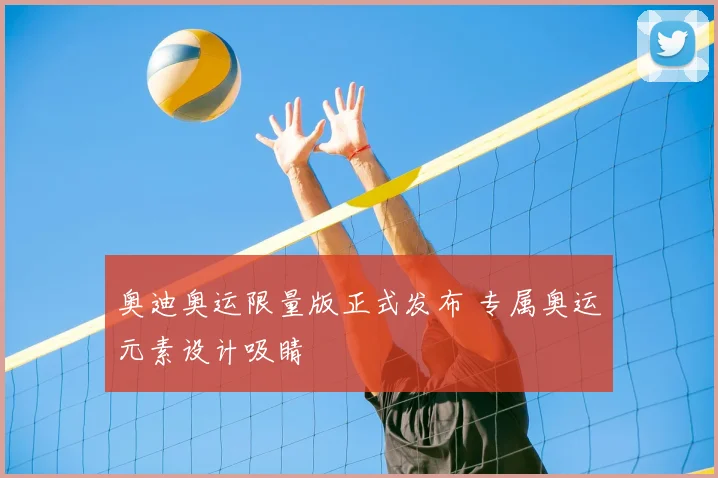 奥迪奥运限量版正式发布 专属奥运元素设计吸睛